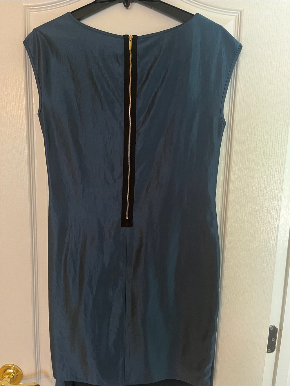 RACHEL Rachel Roy Dark Navy Twist-Front Midi Dress - Picture 4 of 5